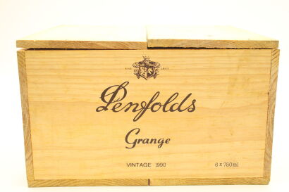 (6) 1990 Penfolds Grange Bin 95, Australia (OWC) [JR18] [RP95] [JO97] [BC96]