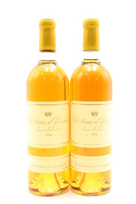 (2) 1996 Chateau d'Yquem, Sauternes [JR18.5] [RP95]