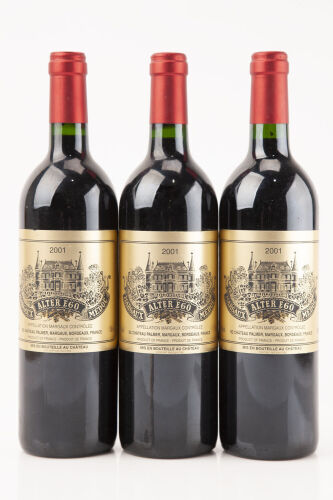 (3) 2001 Chateau Palmer Alter Ego, Margaux