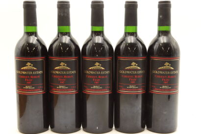 (5) 1987 Goldwater Estate Cabernet merlot Franc, Waiheke Island