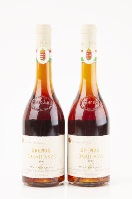 (2) 1999 Oremus Tokaji Aszu 6 Puttonyos 500ml, Hungary