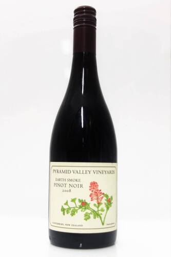 (1) 2008 Pyramid Valley 'Earth Smoke' Pinot Noir