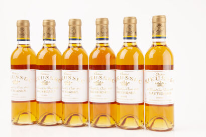 (6) 2003 Chateau Rieussec, Sauternes 375ml