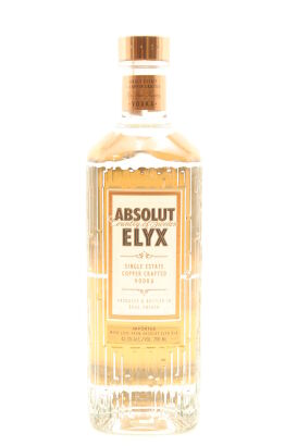 (1) Absolut Elyx Vodka, 42.3% ABV