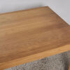 A Large Contemporary Solid Oak Dining Table - 2