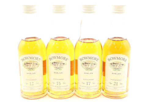 (1) 1995 Released Bowmore Single Malt Scotch Whisky Miniature Set, Islay 43% ABV 800ml