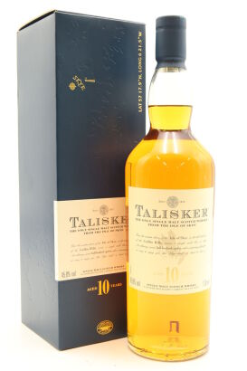 (1) Talisker 10 Year Old Single Malt Scotch Whisky, 45.8% ABV, 1000ml