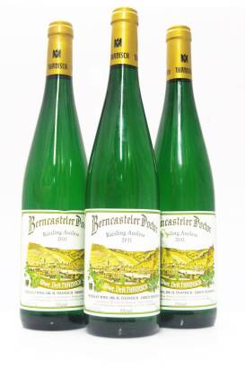 (3) 2011 Weingut Dr H Thanisch Bernrasteler Doctor Riesling Auslese