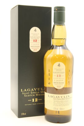 (1) Lagavulin Natural Cask Strength 12 Year Old Single Malt Scotch Whisky, 57.8% ABV