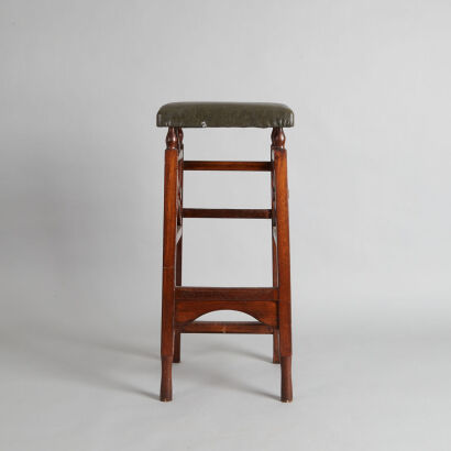 A Regency Period English Oak Stool