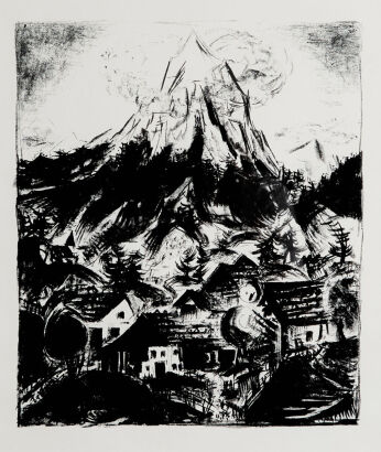 A Johannes Itten Lithograph