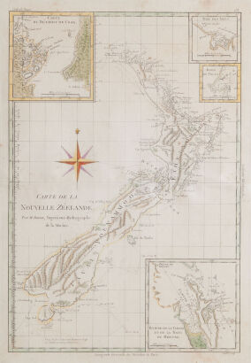 An Antique French Map of New Zealand
