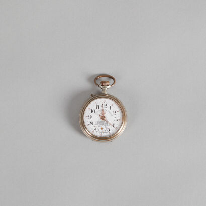 An American GRE Roskopf Pocket Watch