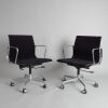 A Pair of Eames EA108 Chairs by ICF of Italy