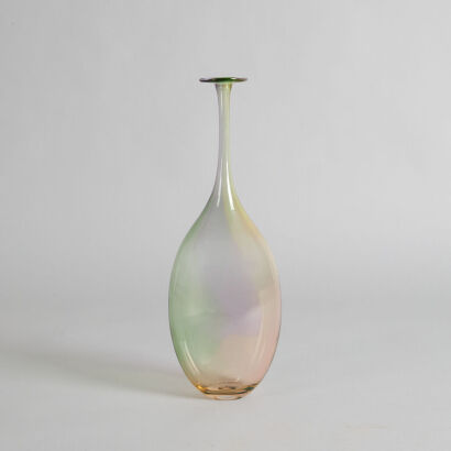 A Hand-Blown Kosta Boda Vase