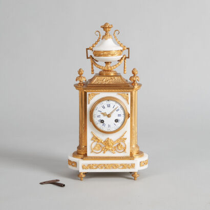 An Ad Mougin Deux Medailles Clock