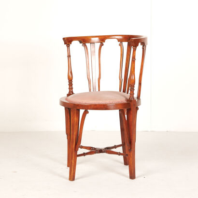 A Sheraton Revival Corner Chair