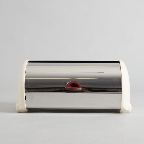 A MG28 Bread Box By Michael Graves for Alessi