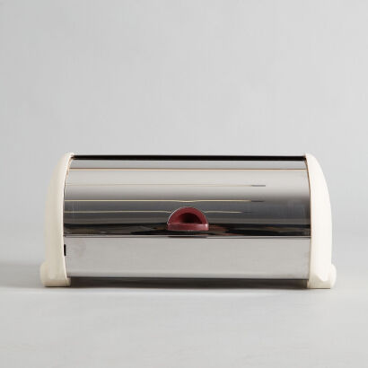 A MG28 Bread Box By Michael Graves for Alessi