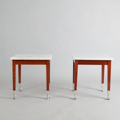 A Set of Two Starck Neoz Side Tables