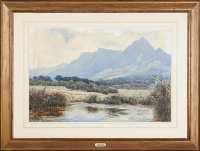 JAMES SMITH MORLAND Table Mountain from Black River Mowbray