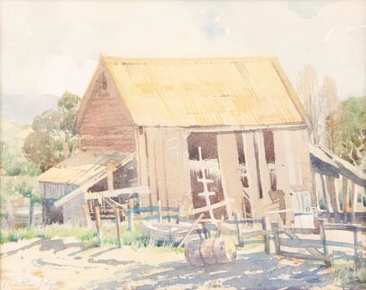 CHARLTON EDGAR Red Barn, Helensville