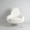 A White Leather Armchair