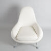 A White Leather Armchair - 2