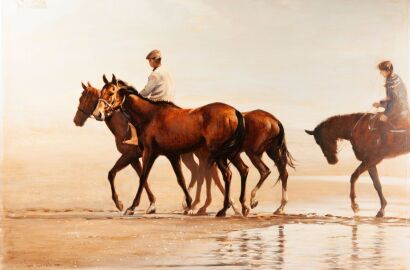 JAMES LEONARD CUTTEN Beach Training, Otaki