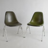 A Pair of Original Eames DSS Stacking Chairs