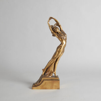 An Art Nouveau Revival Sculpture