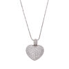 14ct Diamond Heart Pendant