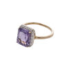 9ct Amethyst and Diamond Ring - 2