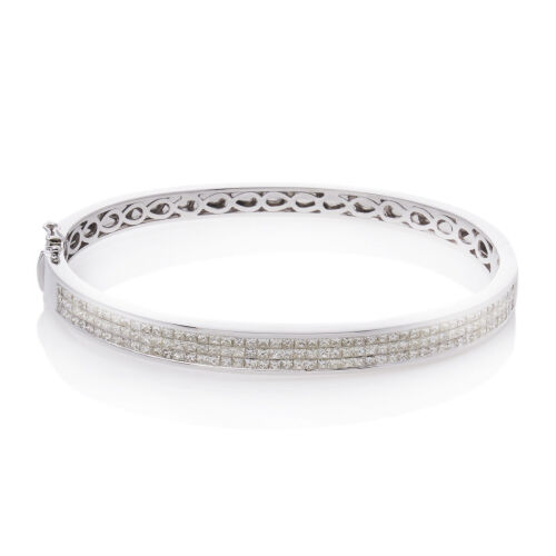 18ct Diamond Bangle