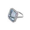 An Important 18ct Aquamarine and Diamond Ring - 2