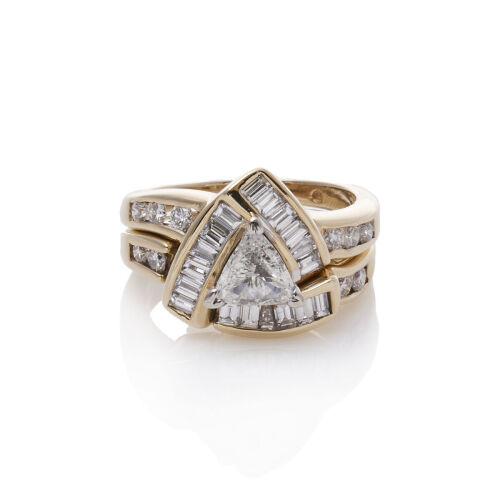 14ct Diamond Dress Ring