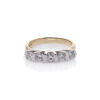 18ct YG/WG Diamond Ring. TDW 1.00 carat