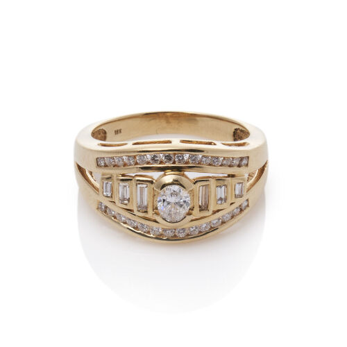 18ct Diamond Dress Ring