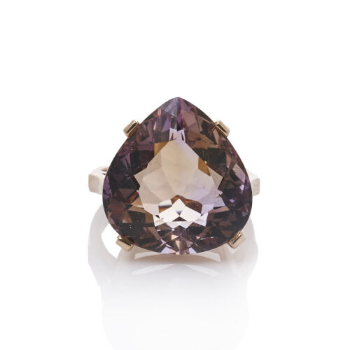 9ct Large Ametrine Ring