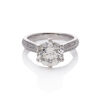 4.04ct Round H SI1. Important Diamond Ring