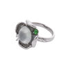 18ct Jade and Diamond Ring - 2