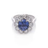 18ct Sapphire and Diamond Ring
