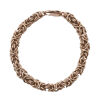 9ct Rose Gold Byzantine Bracelet