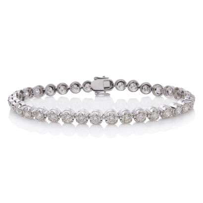 18ct Diamond Tennis Bracelet