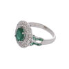 18ct Emerald and Diamond Ring - 2