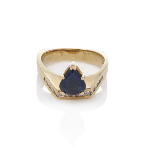 18ct Sapphire and Diamond Ring