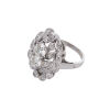 Platinum Vintage Diamond Ring - 2