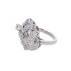 14ct Vintage Diamond Dress Ring - 2