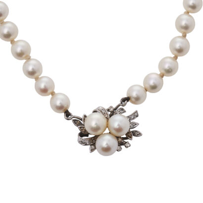 Vintage Cultured Pearl Necklace