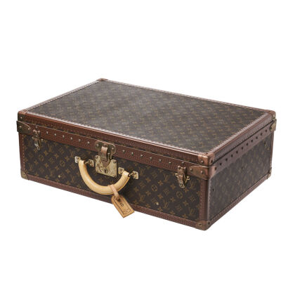 Louis Vuitton Monogram Alzer Trunk 65